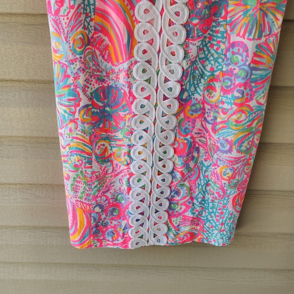Lilly Pulitzer Ryder shift dress is swish fish print 00 - Picture 7 of 10